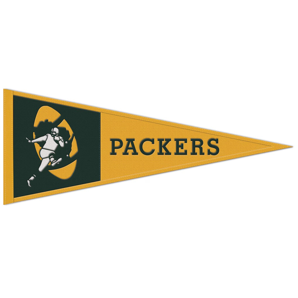 Green Bay Packers Retro Wool Pennant
