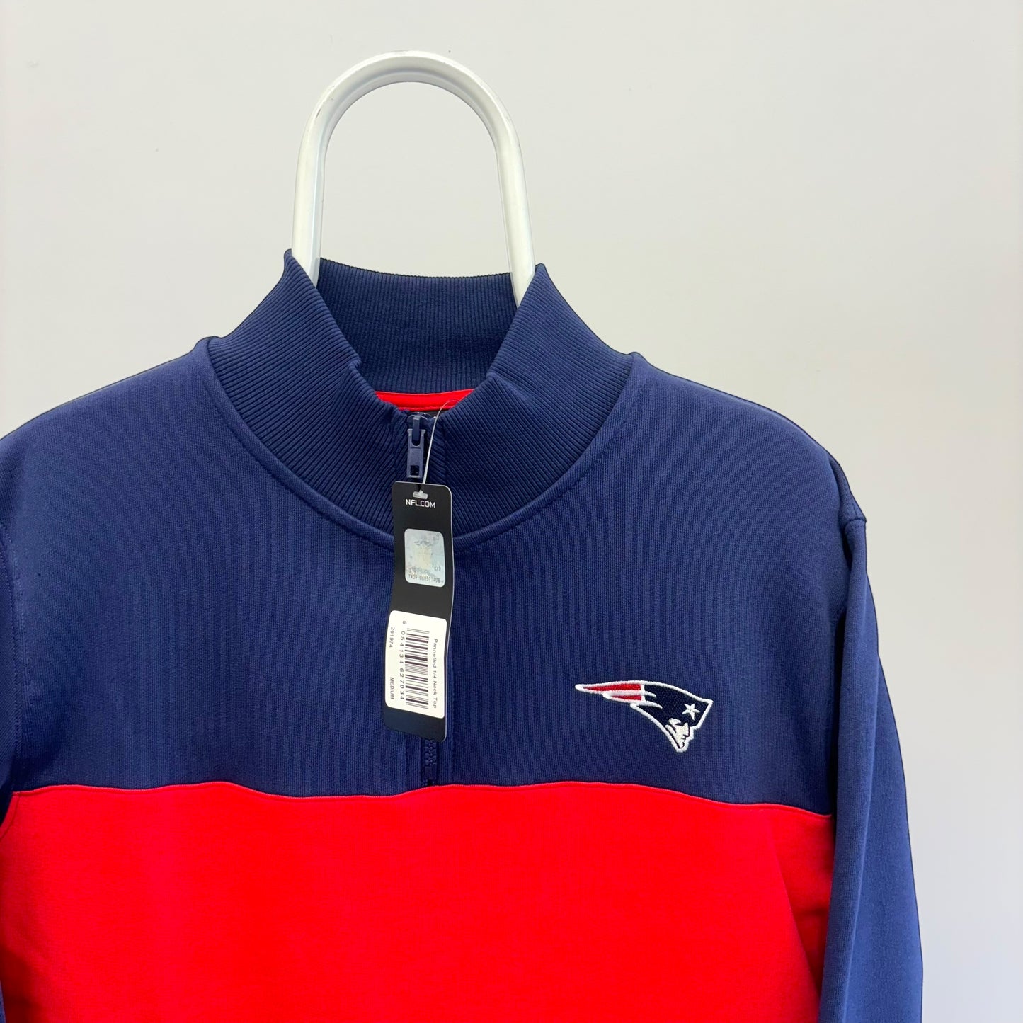 Fanatics New England Patriots 1/4 Zip Jumper