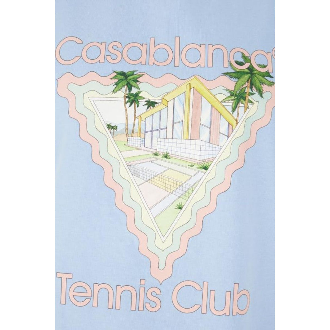 Casablanca Maison De Reve Light Blue T-Shirt