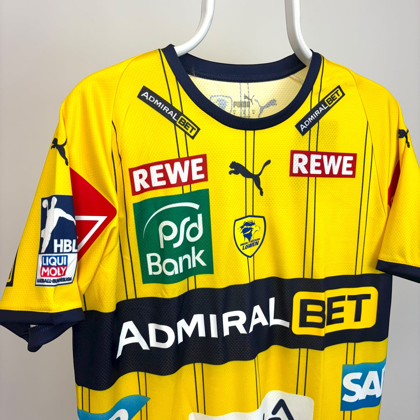Puma Rhein-Neckar Löwen Handball Home Jersey