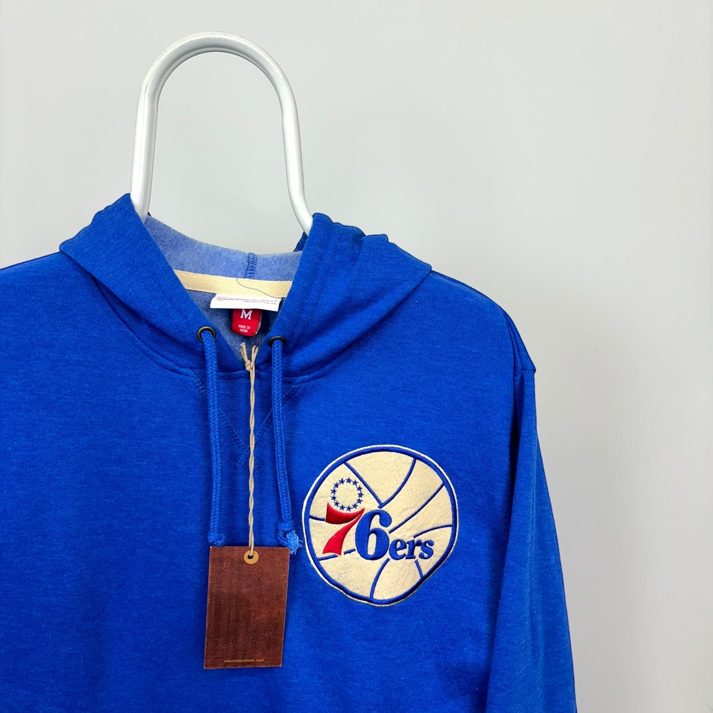 Mitchell & Ness Philadelphia 76ers Chest Logo Hoodie