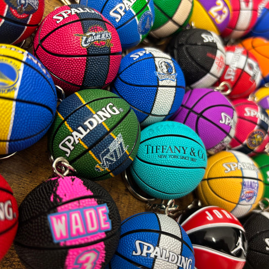 Mini Basketball Keychains