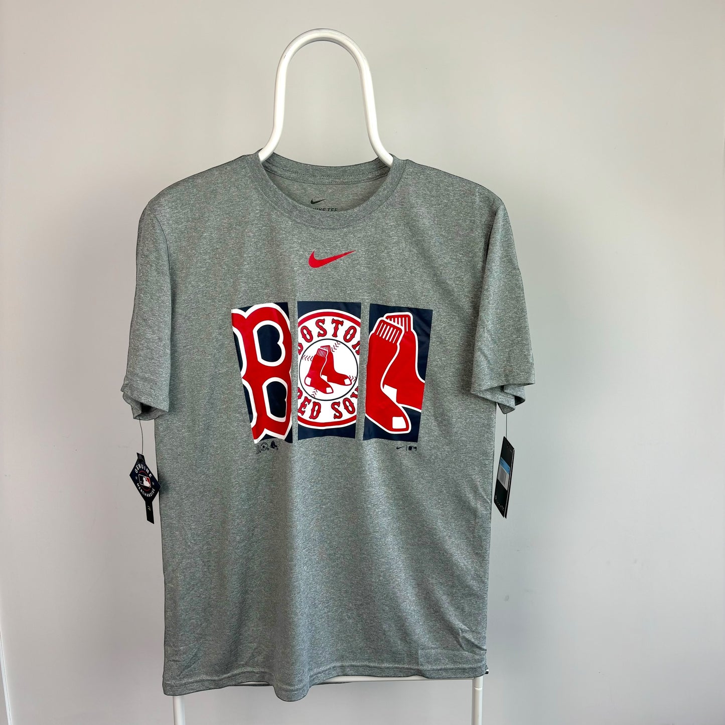 Nike Boston Red Sox Triptych Logo T-Shirt