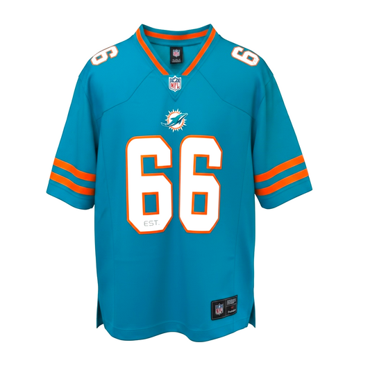 Miami Dolphins Fanatics Foundation Jersey – Aqua 66 EST