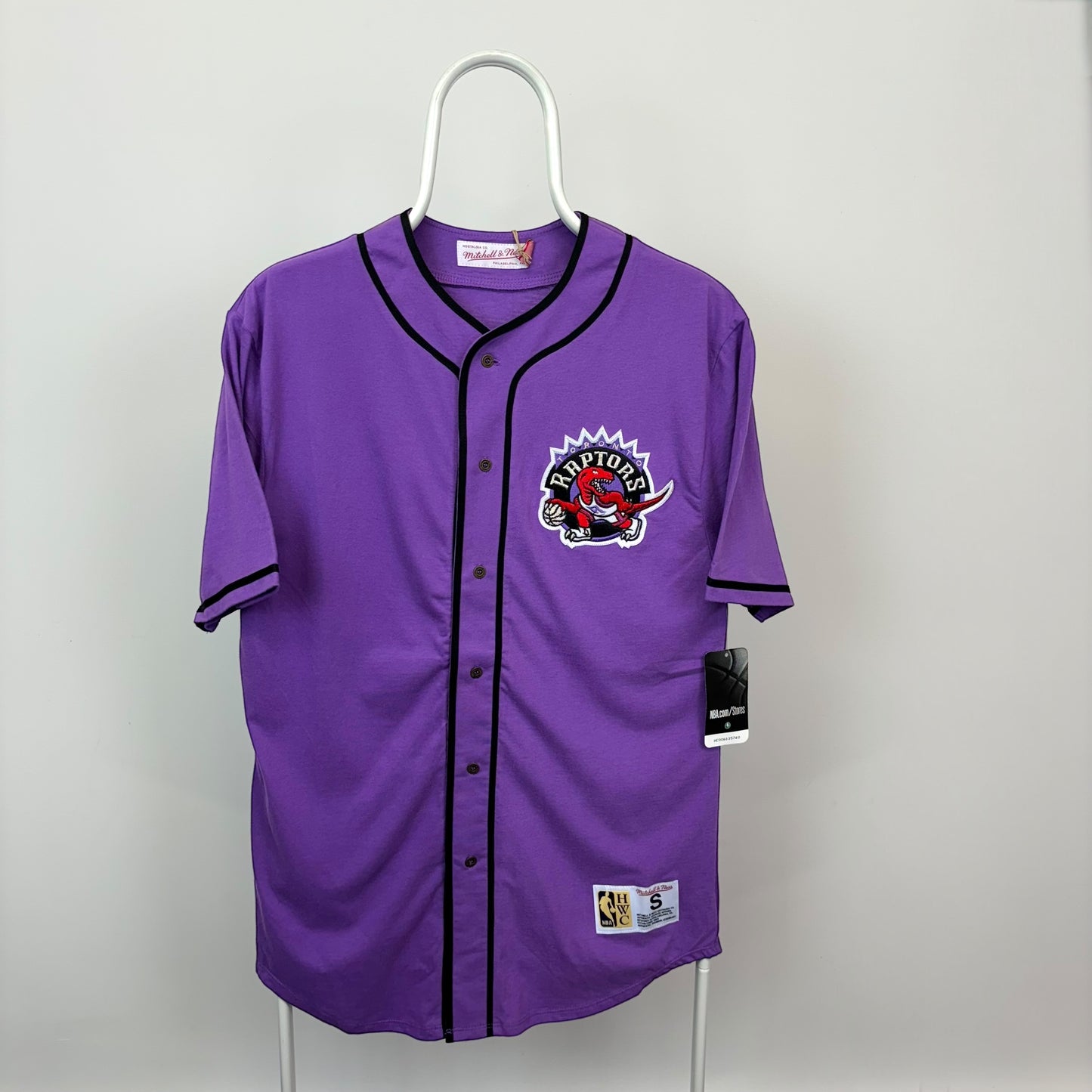 Mitchell & Ness Toronto Raptors Cotton Button-Up Jersey