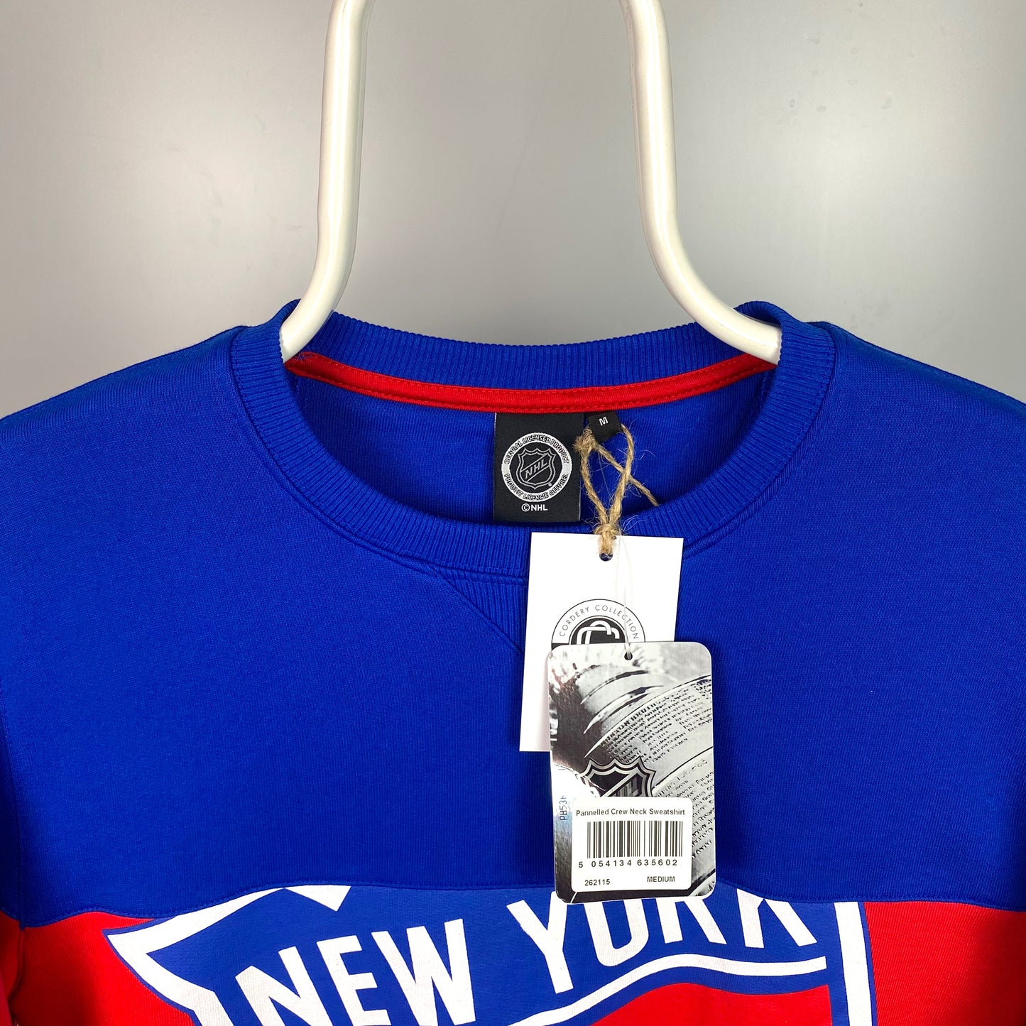 USA Deadstock New York Rangers Panel Sweatshirt [M]