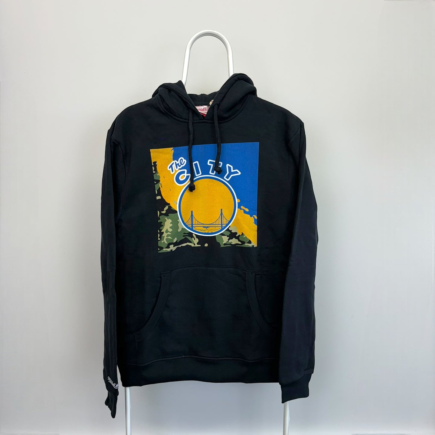 Mitchell & Ness Golden State Warriors Camo Paint Brush Hoodie