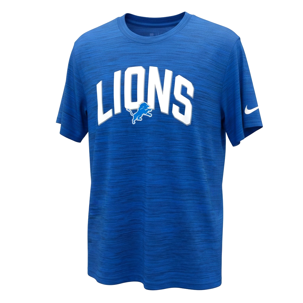 Nike Detroit Lions On Field Dri-FIT T-Shirt – Blue