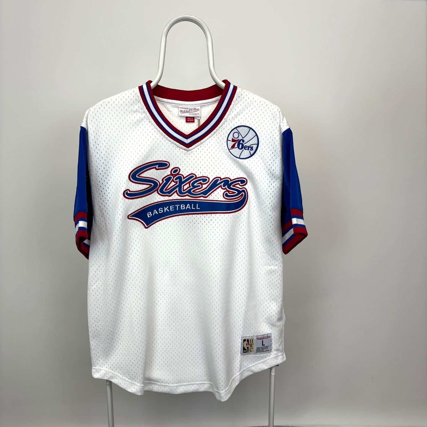 Mitchell & Ness Philadelphia 76ers Prospect Mesh Jersey