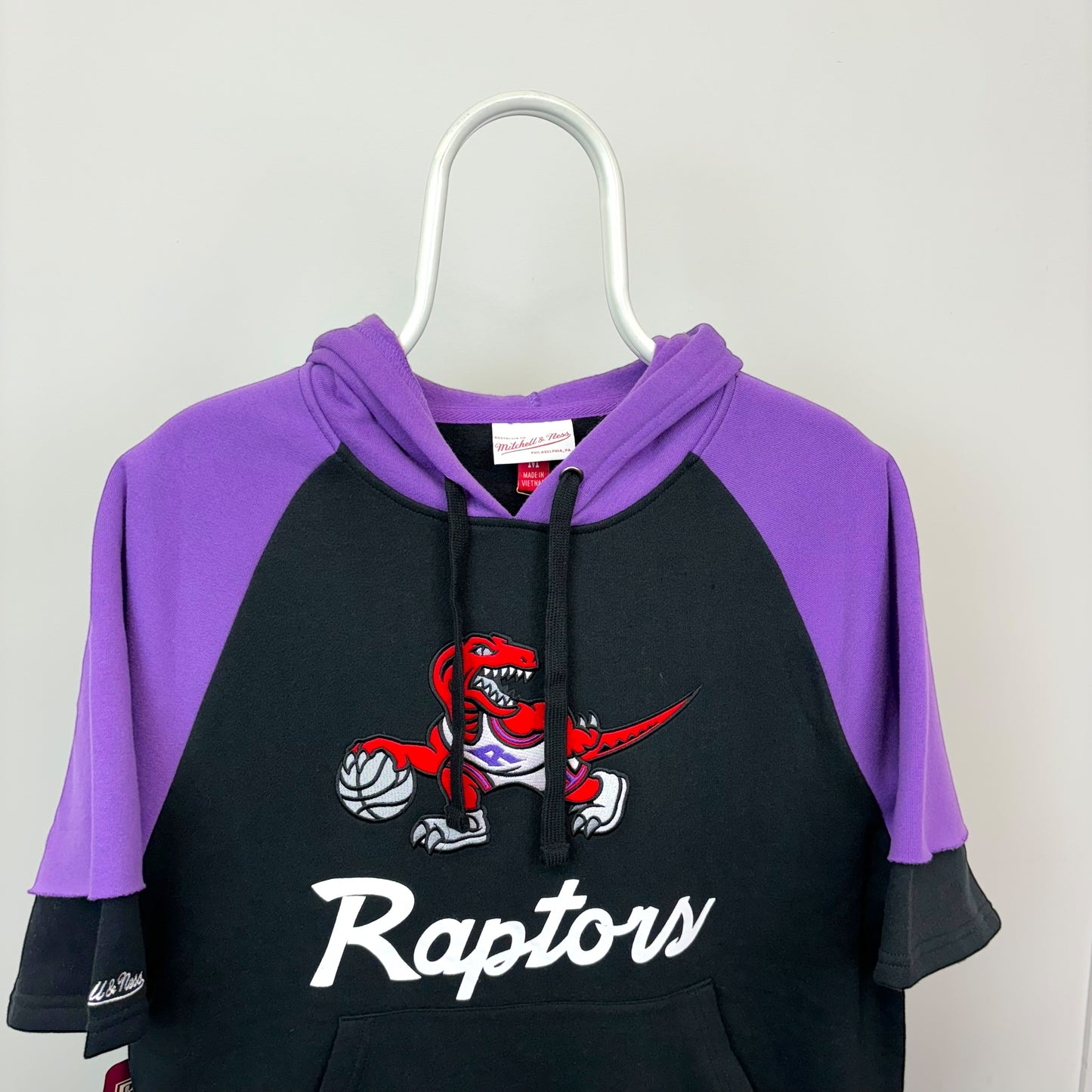 Mitchell & Ness Toronto Raptors Short Sleeve Hoodie