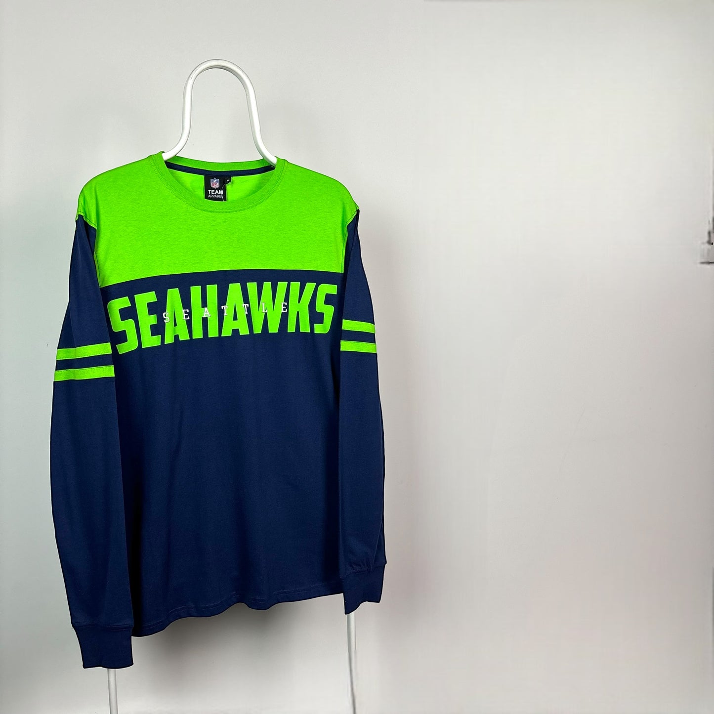 Fanatics Seattle Seahawks Panelled Long Sleeve T-Shirt