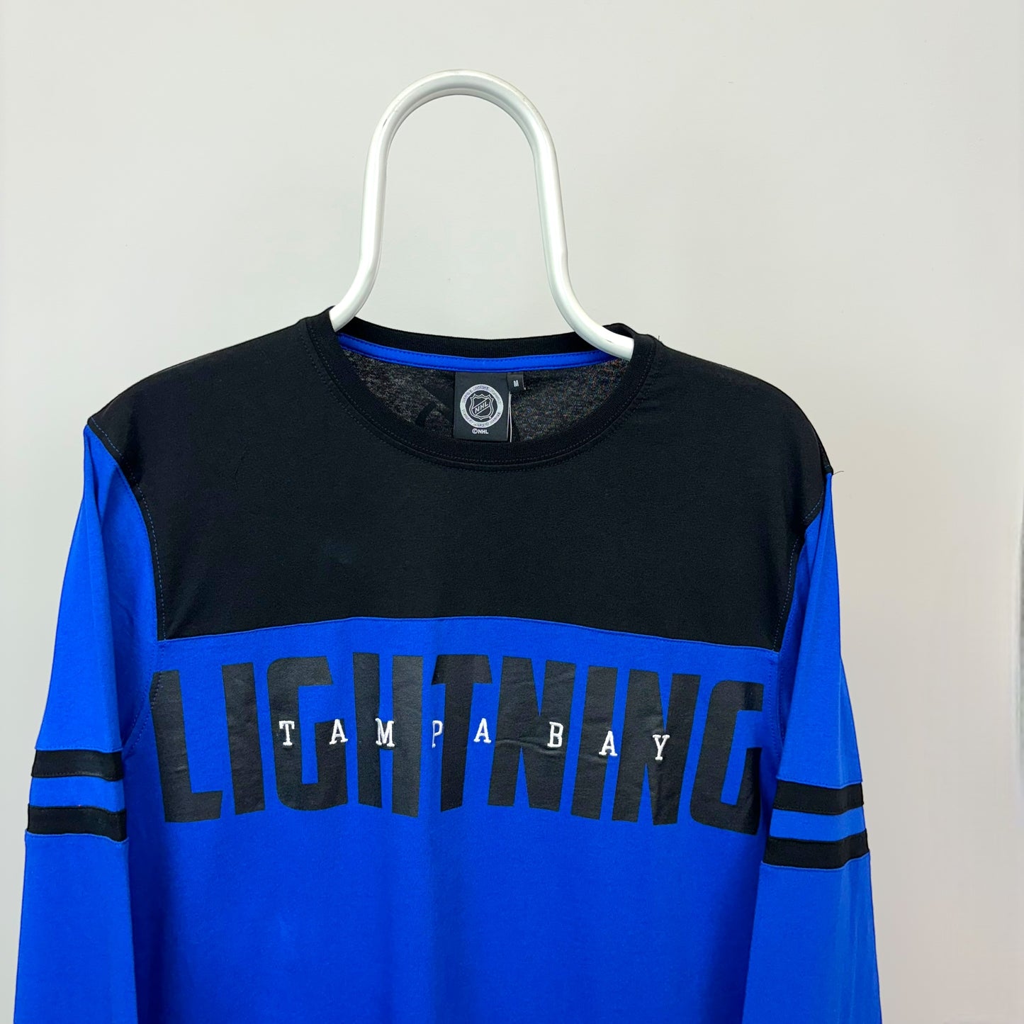 Fanatics Tampa Bay Lightning Panelled Long Sleeve T-Shirt