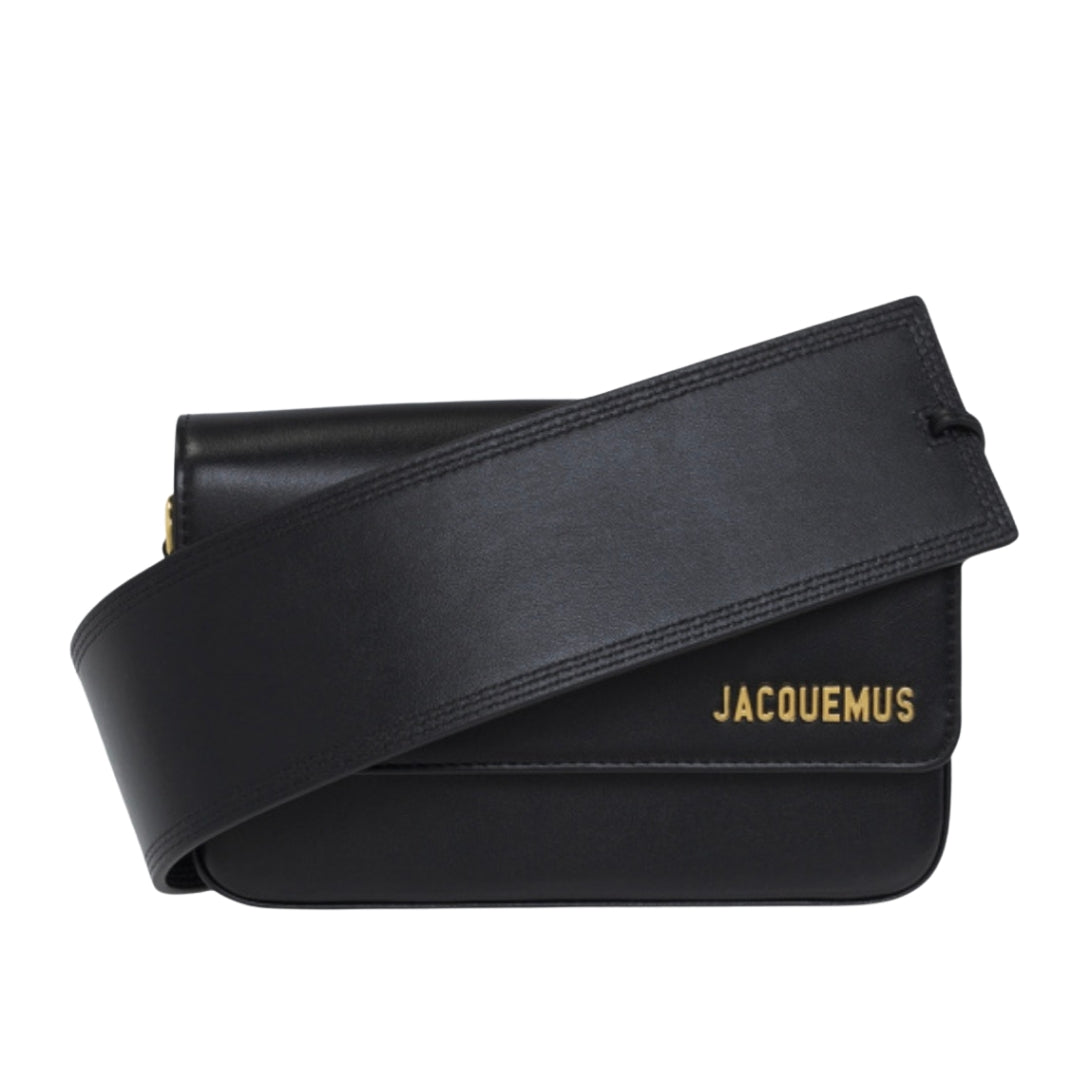 Jacquemus Le Carinu Black 213BA008-3060-990 BLACK BAGS Womens One Size