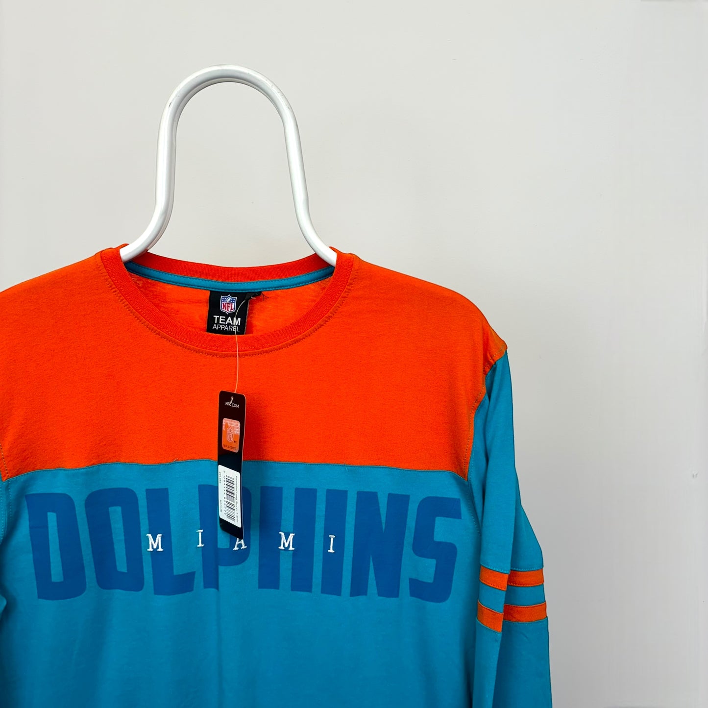 Fanatics Miami Dolphins Panelled Long Sleeve T-Shirt