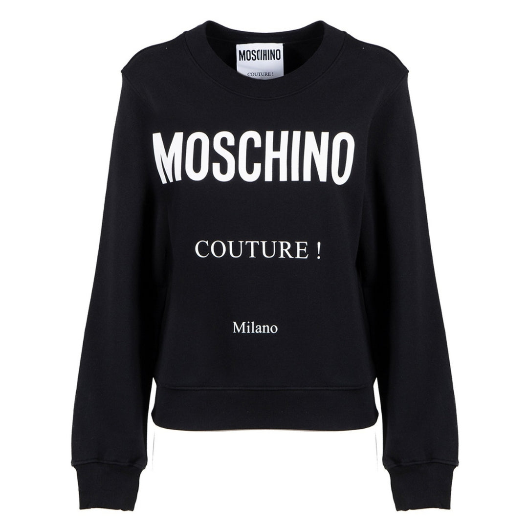 MOSCHINO 221EA17230528 1555 BLACK JUMPER FEMALE XXS