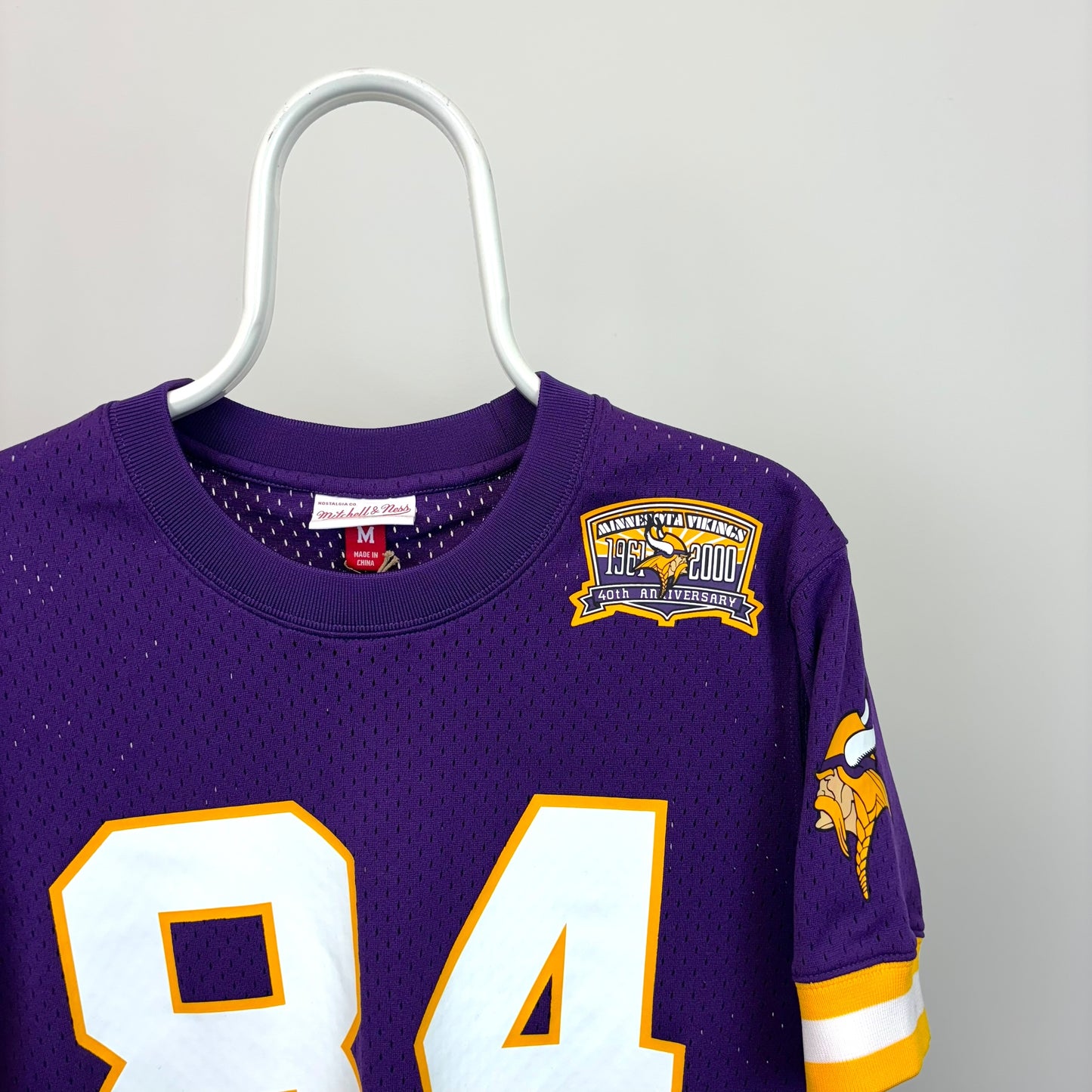 Mitchell & Ness Minnesota Vikings 40th Anniversary Mesh Jersey