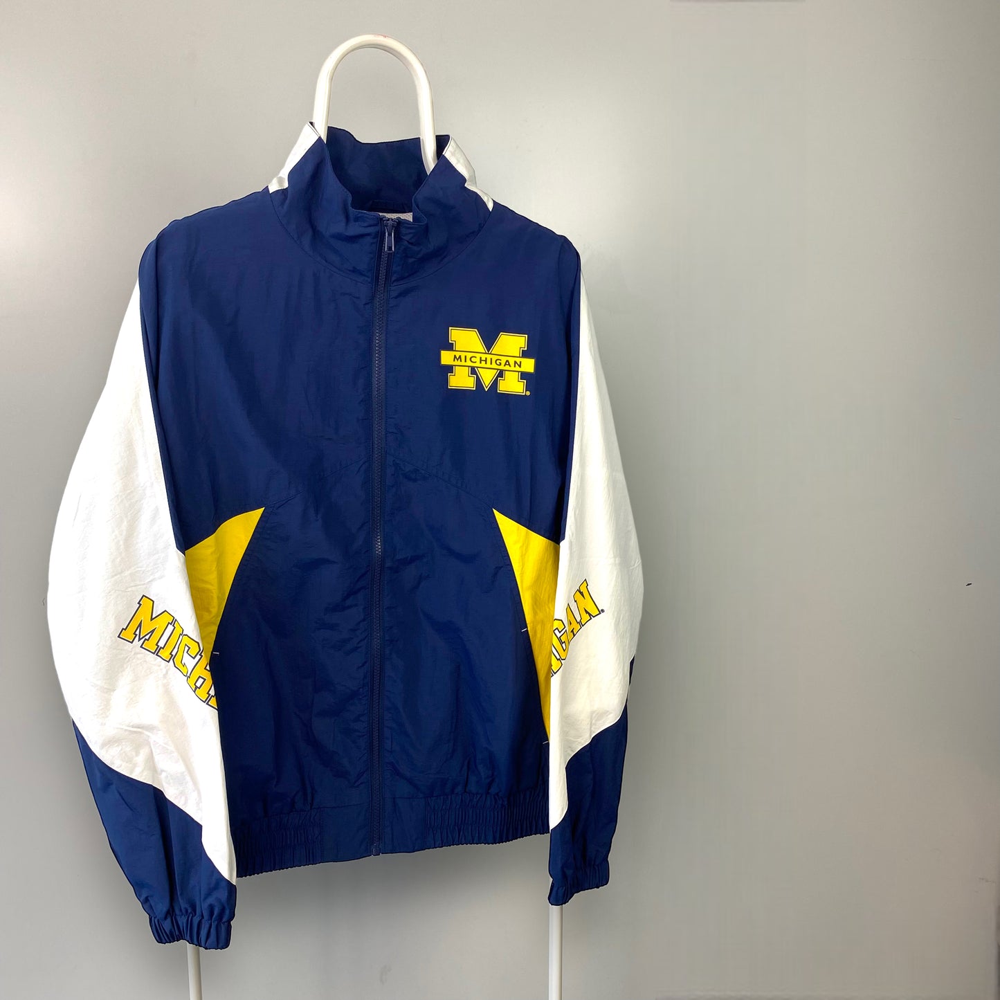 Deadstock Mitchell & Ness Michigan Wolverines Windbreaker [M]