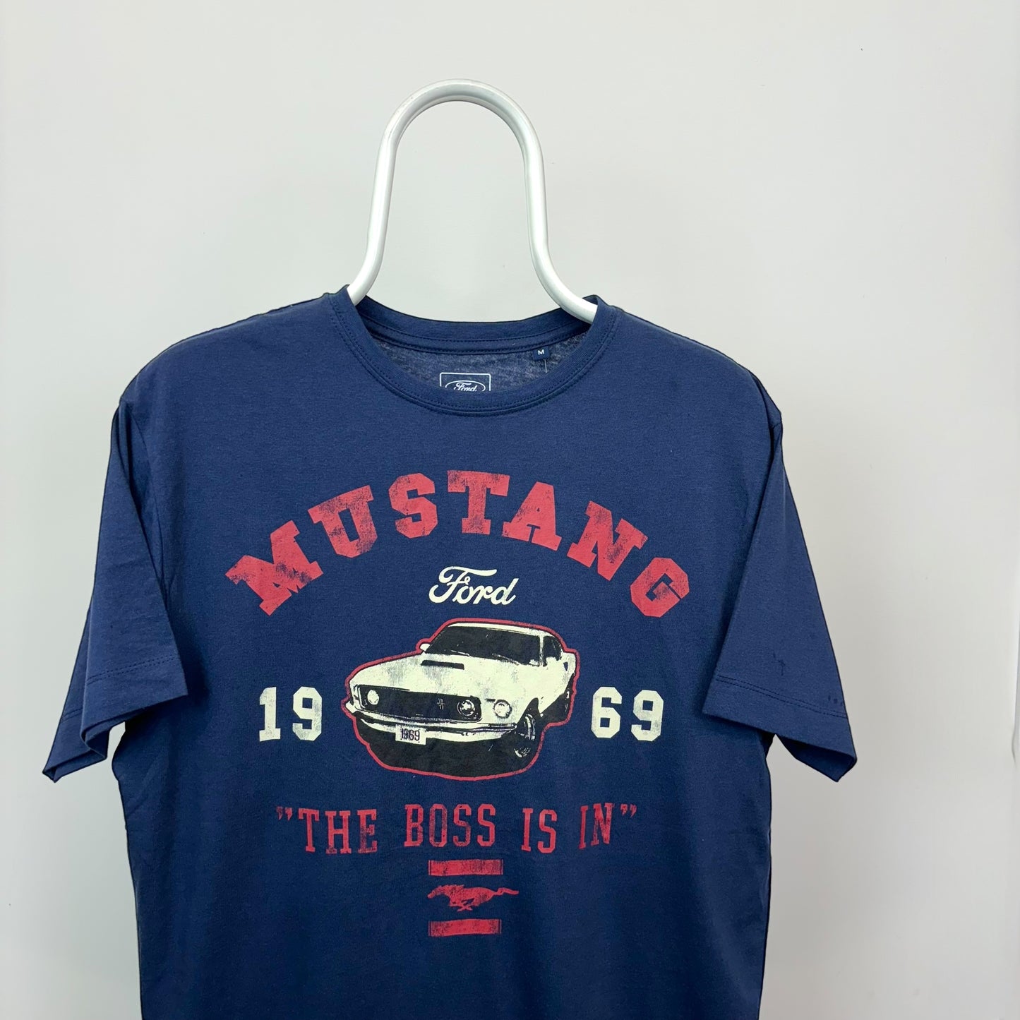 OFM Ford Mustang Graphic Print T-Shirt