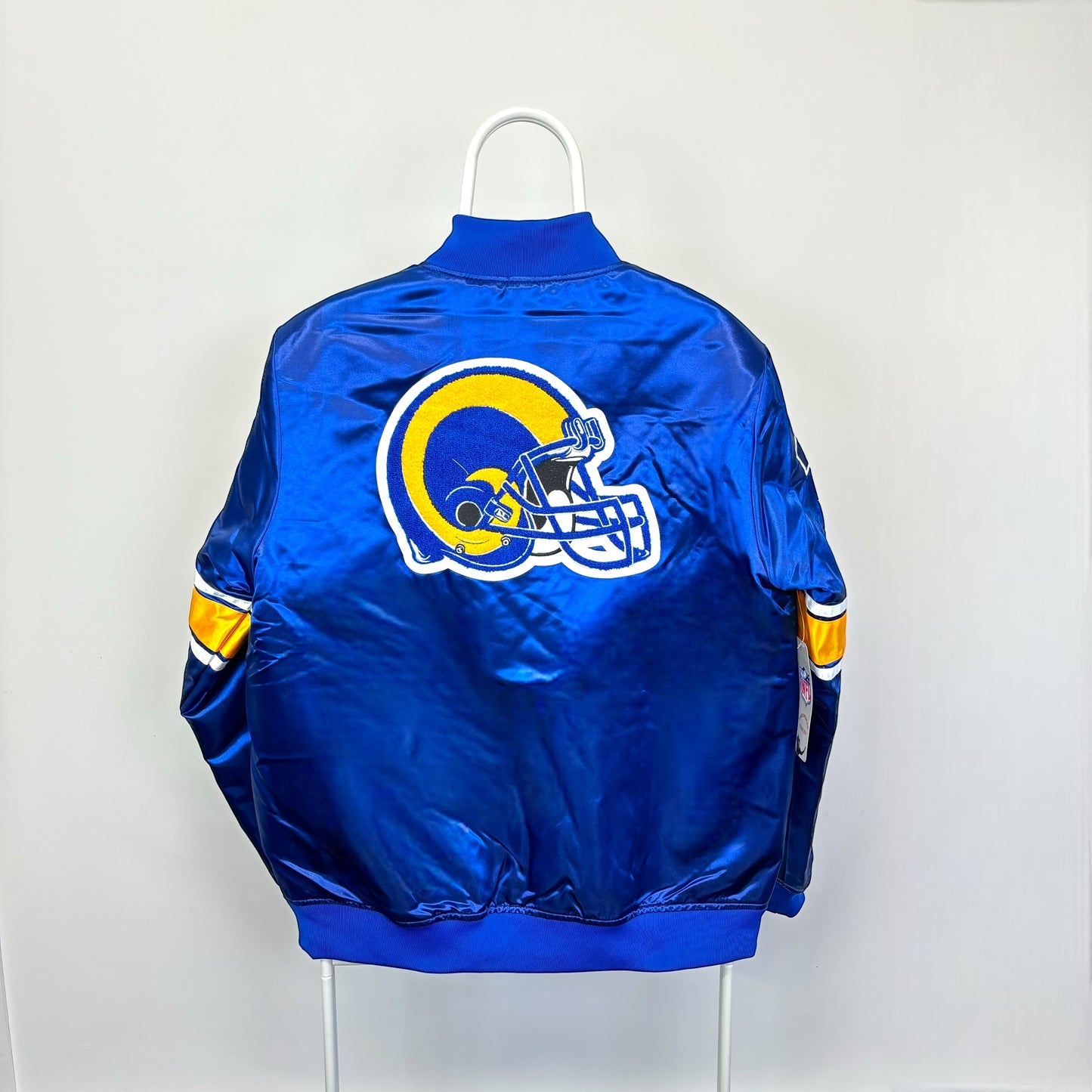 Mitchell & Ness LA Rams Heavyweight Satin Jacket