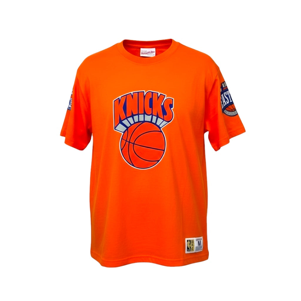 Mitchell & Ness New York Knicks Team Origins T-Shirt - Orange