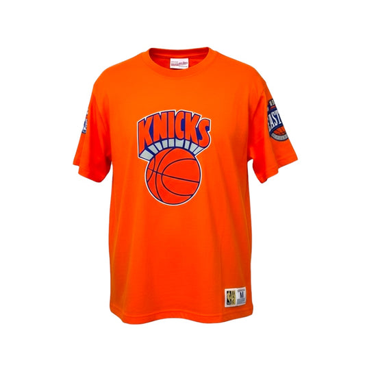 Mitchell & Ness New York Knicks Team Origins T-Shirt - Orange