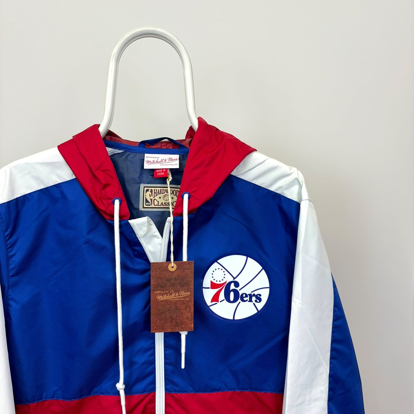 Mitchell & Ness Philadelphia 76ers Windbreaker