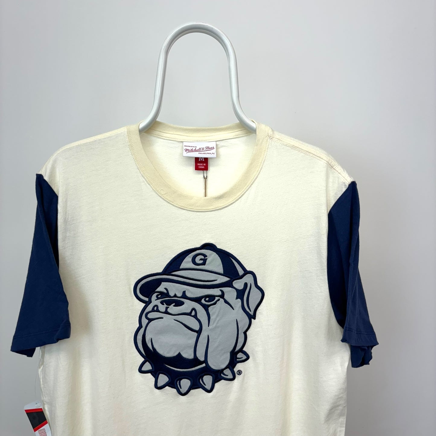 Mitchell & Ness Georgetown Hoyas Colourblocked T-Shirt