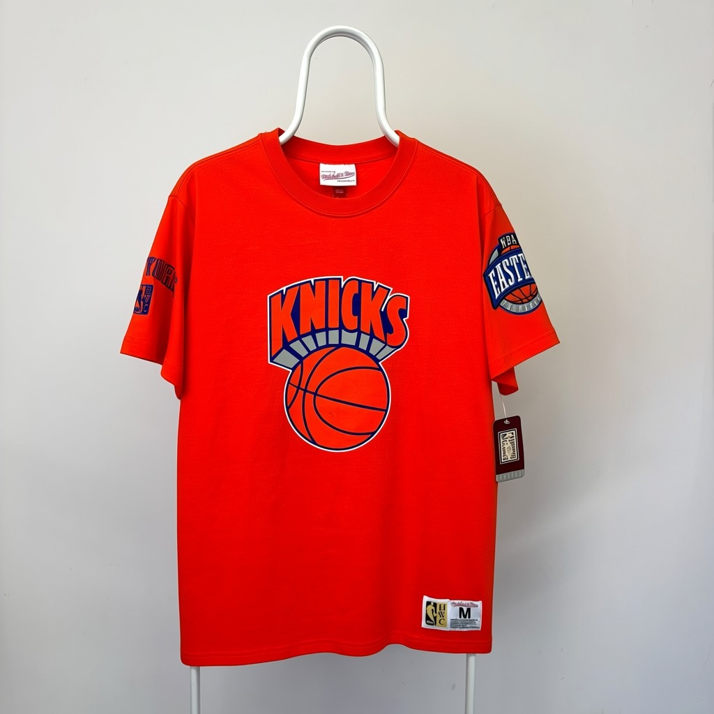 Mitchell & Ness New York Knicks Team Origins T-Shirt - Orange