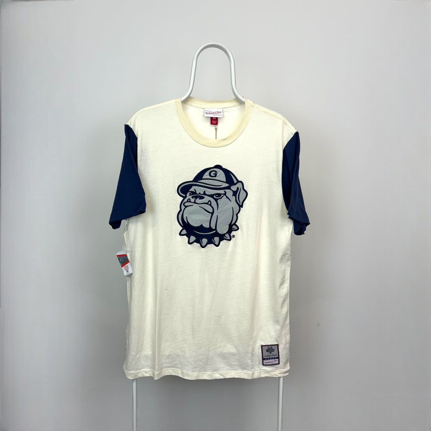 Mitchell & Ness Georgetown Hoyas Colourblocked T-Shirt