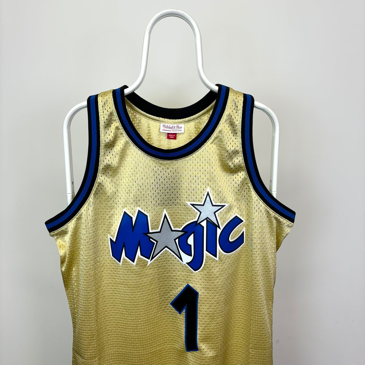 Mitchell & Ness Swingman Orlando Magic "Hardaway" Gold Jersey