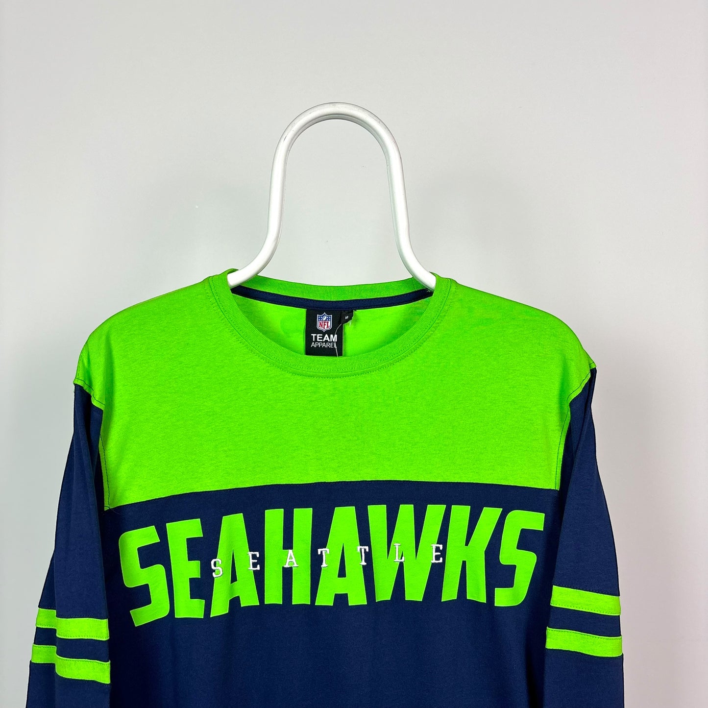 Fanatics Seattle Seahawks Panelled Long Sleeve T-Shirt