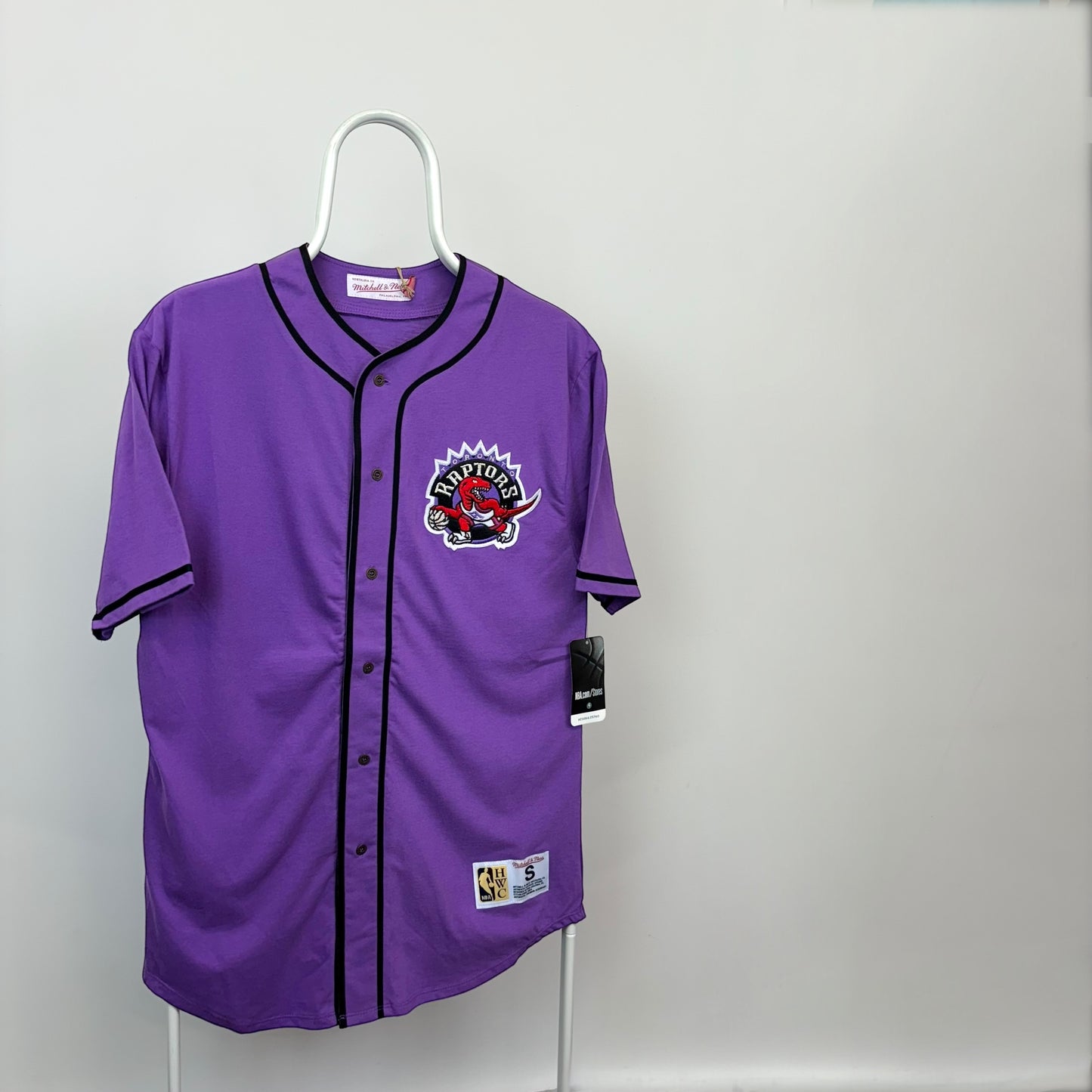 Mitchell & Ness Toronto Raptors Cotton Button-Up Jersey