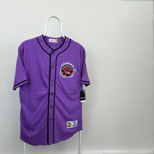 Mitchell & Ness Toronto Raptors Cotton Button-Up Jersey