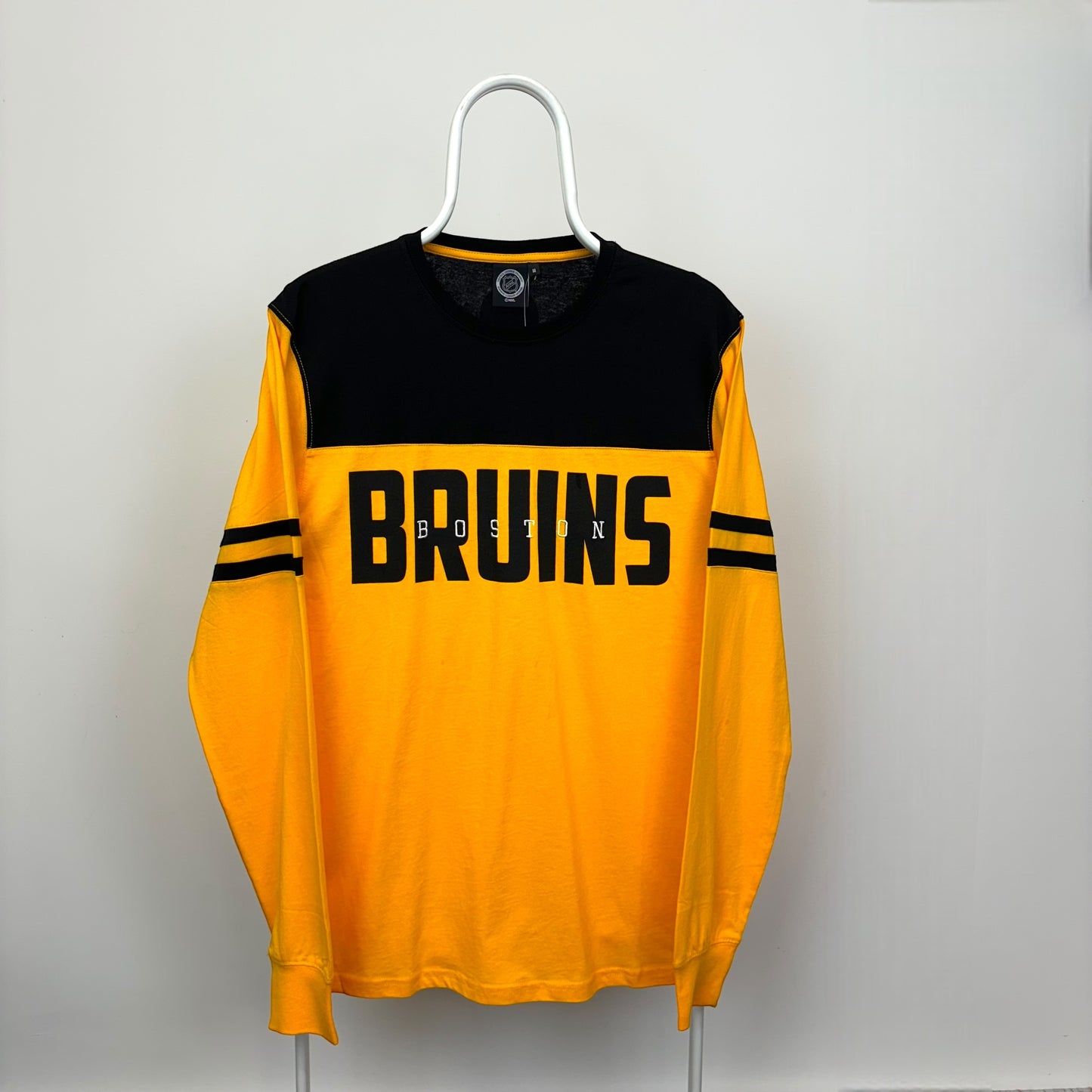 Fanatics Boston Bruins Panelled Long Sleeve T-Shirt