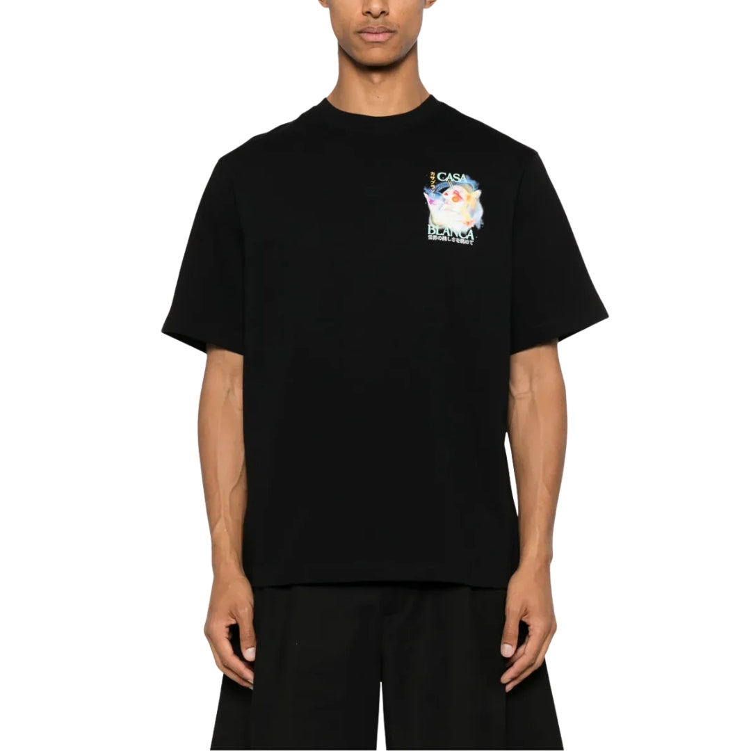 Casablanca Galáctica Collection Black T-Shirt