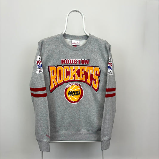 Mitchell & Ness Houston Rockets All Over Print Sweatshirt