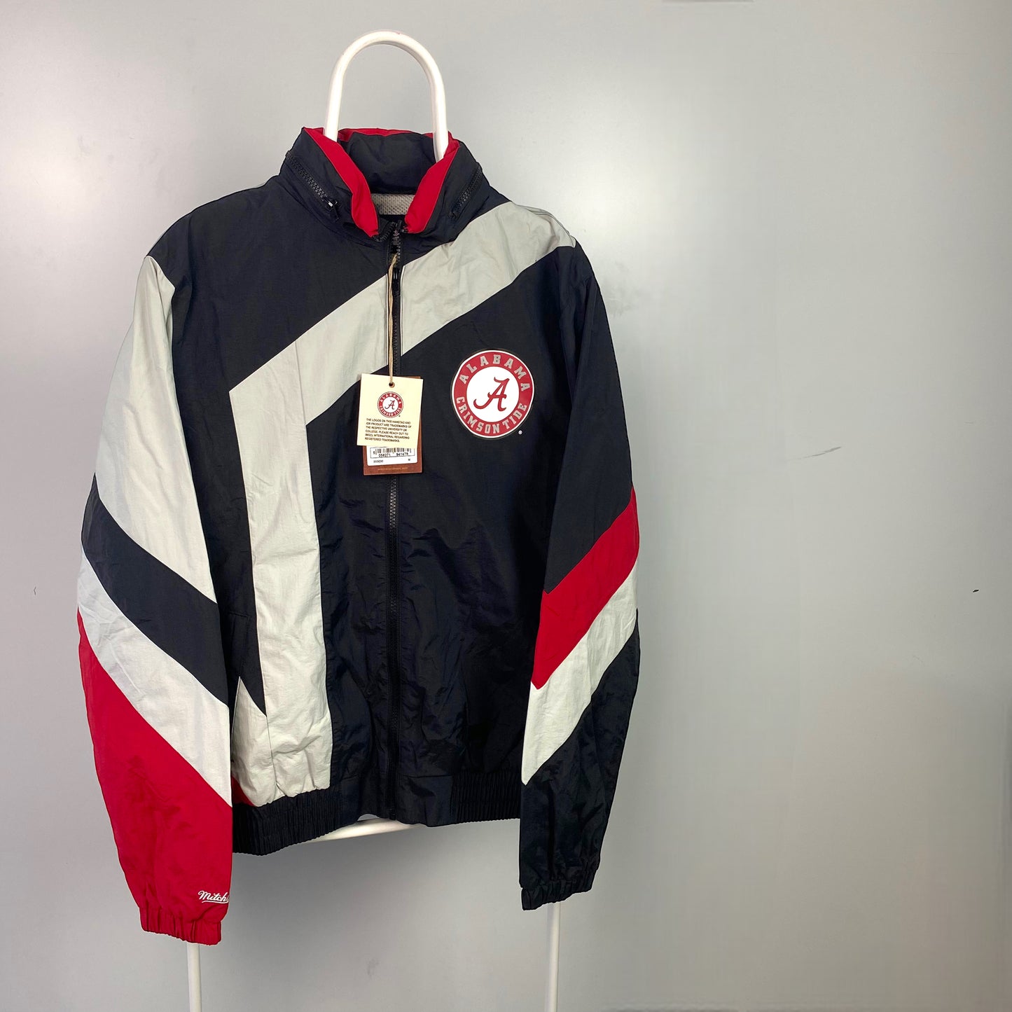 Deadstock Mitchell & Ness Alabama Crimson Tide Windbreaker [M]