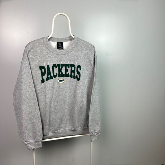 USA Fanatics NFL Green Bay Packers Spellout Sweatshirt [M]