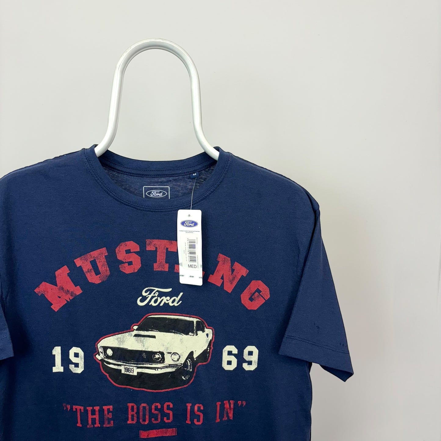 OFM Ford Mustang Graphic Print T-Shirt