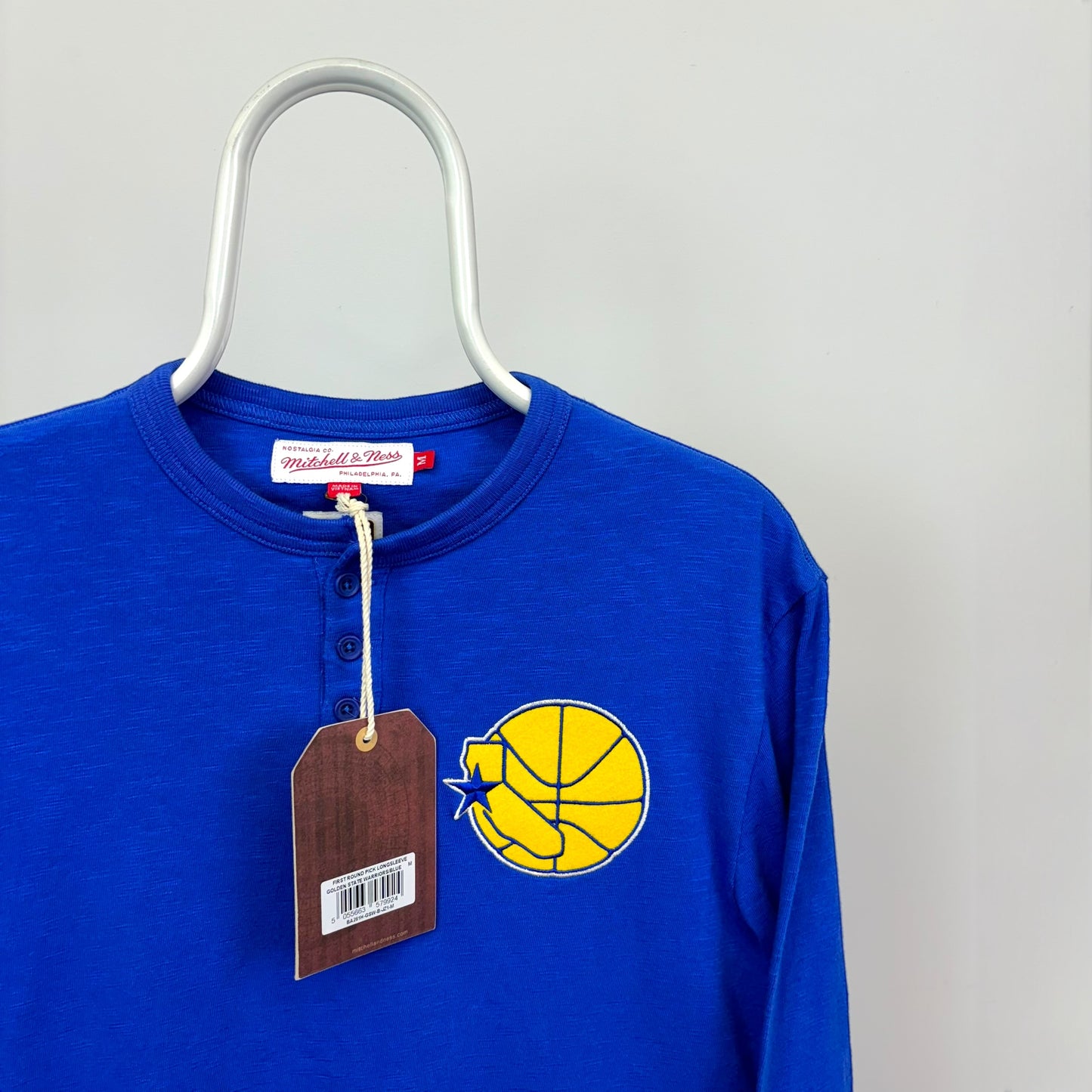 Mitchell & Ness Golden State Warriors First Round Pick T-Shirt