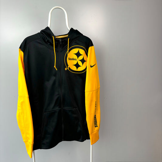 Nike Therma-Fit NFL Pittsburgh Steelers Full Zip Hoodie