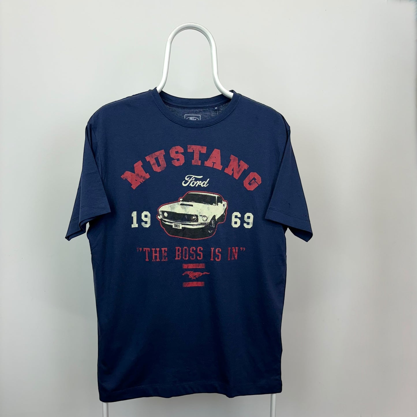 OFM Ford Mustang Graphic Print T-Shirt