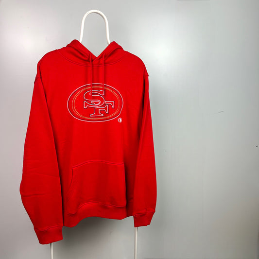 USA Fanatics NFL San Francisco 49ers Graphic Print Hoodie [2XL]