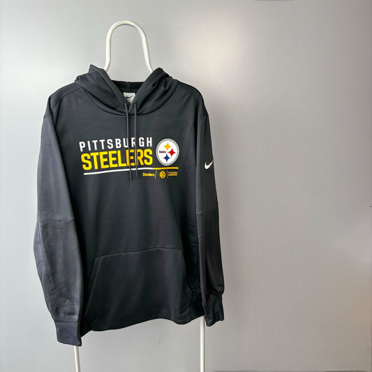 Nike NFL Pittsburgh Steelers Spellout Hoodie [L]