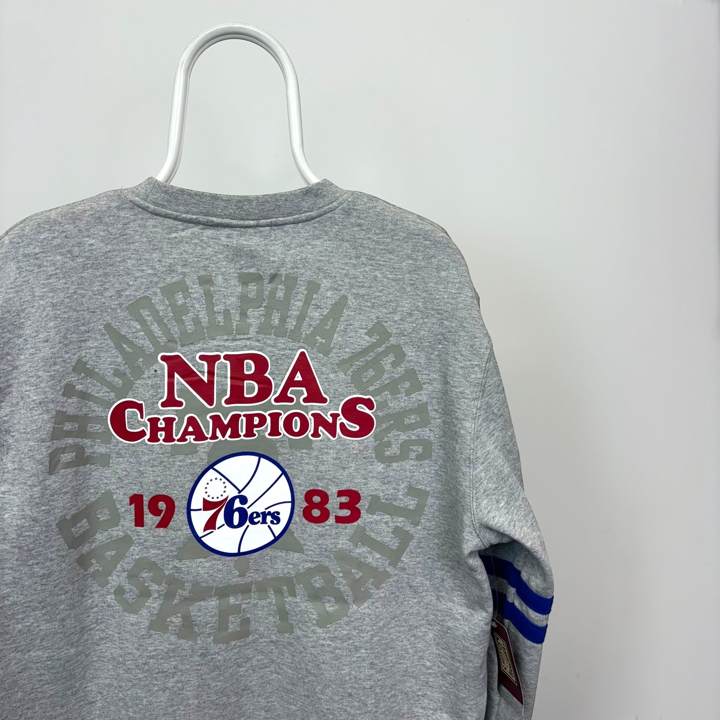 Mitchell & Ness Philadelphia 76ers All Over Print Sweatshirt