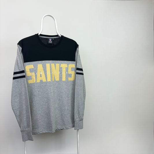 Fanatics New Orleans Saints Panelled Long Sleeve T-Shirt