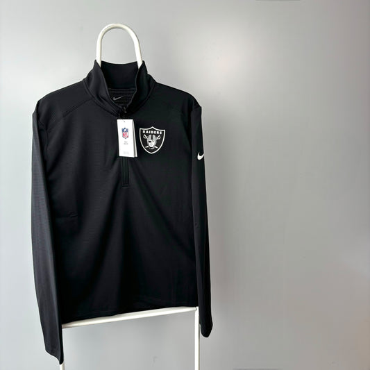 Nike Dri-Fit NFL Las Vegas Raiders 1/4 Zip Jumper