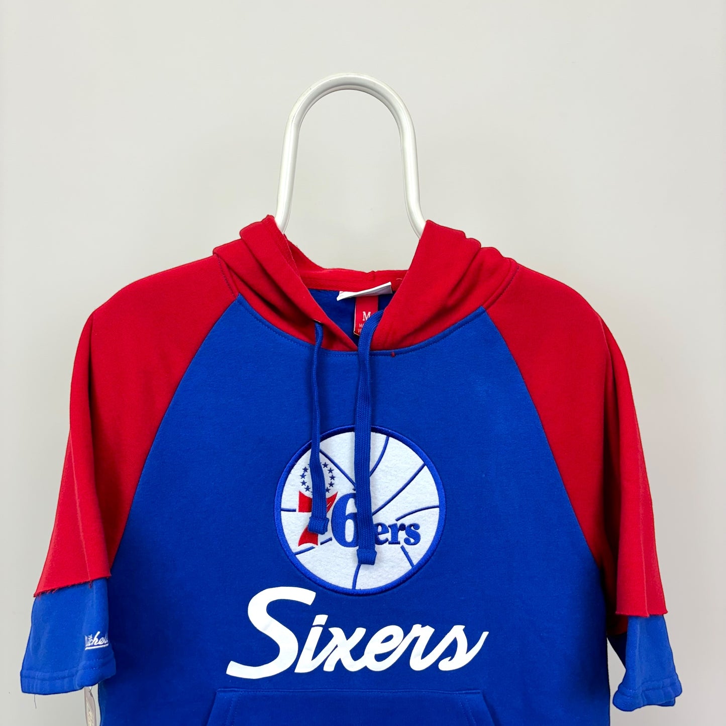 Mitchell & Ness Philadelphia 76ers Short Sleeve Hoodie