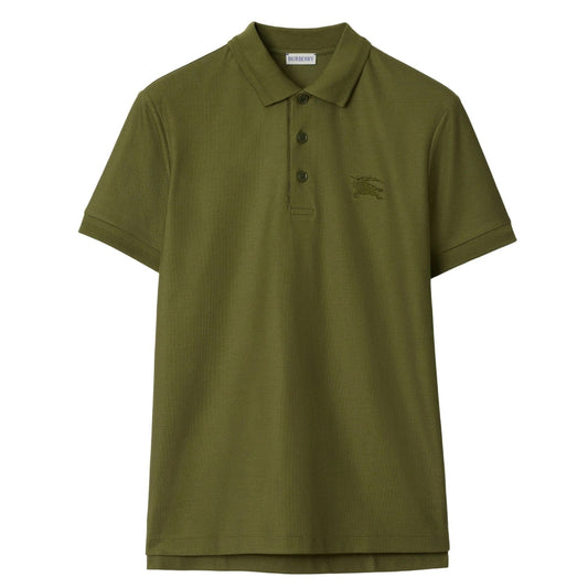 Burberry Eddie EKD Olive Green Polo Shirt S
