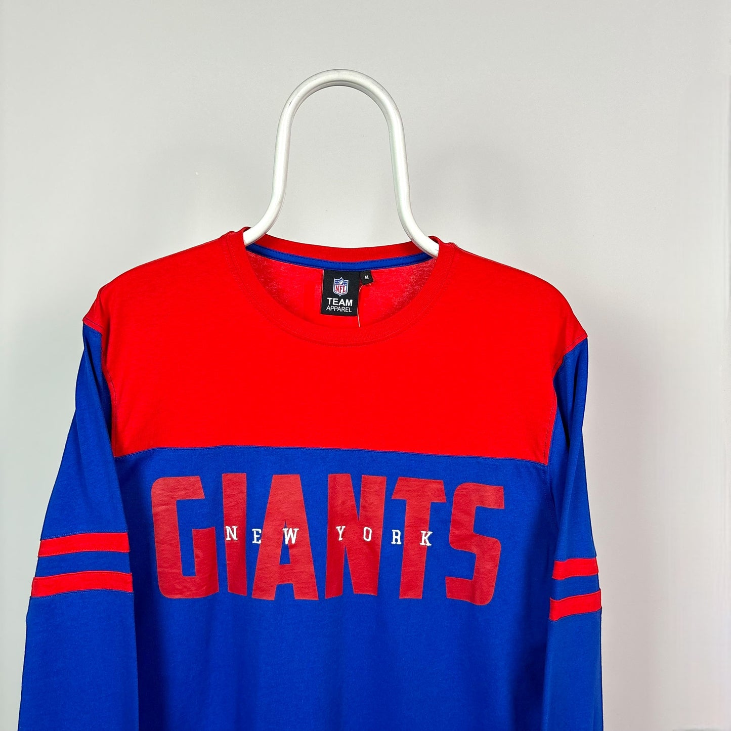 Fanatics New York Giants Panelled Long Sleeve T-Shirt